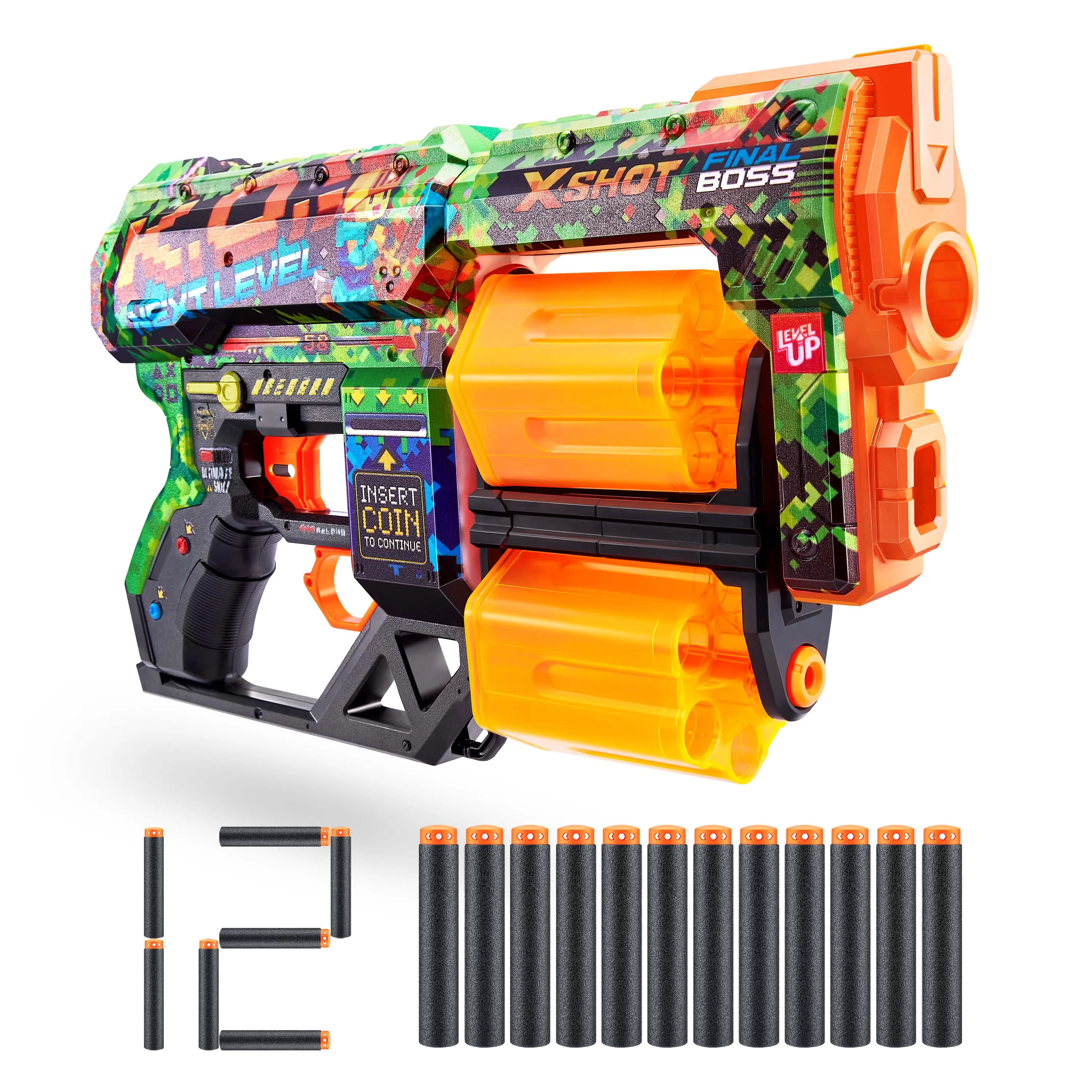 ZURU X Shot Skins Dread Dart Blaster K.O.