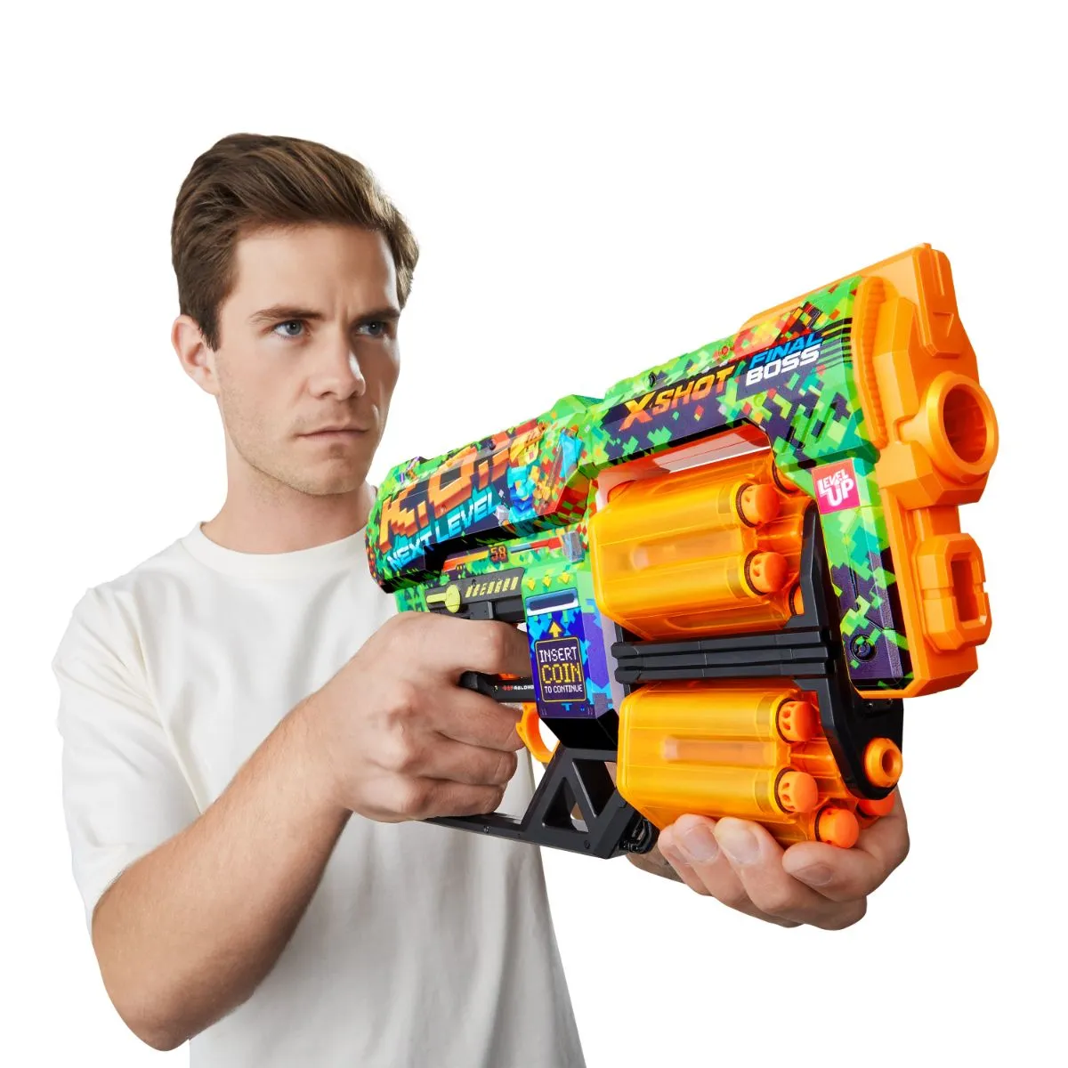 ZURU X Shot Skins Dread Dart Blaster K.O.