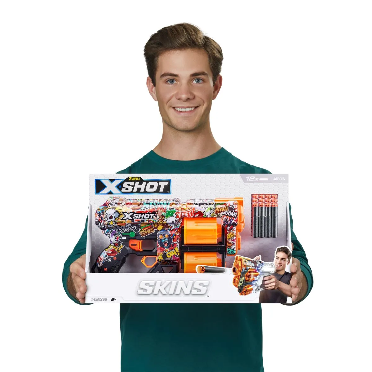 ZURU X Shot Skins Dread Dart Blaster Sketch