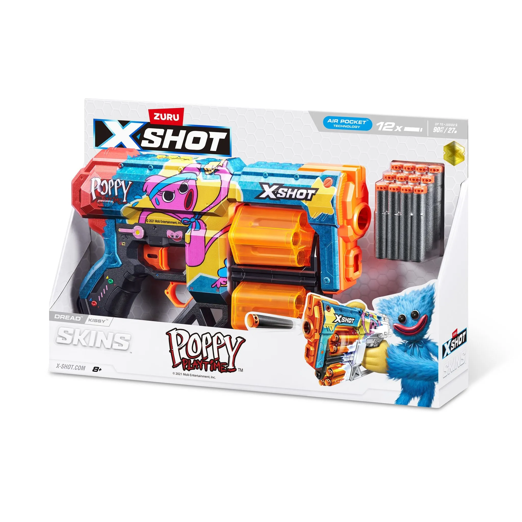 ZURU X Shot Skins Dread Poppy Playtime Assorted Styles