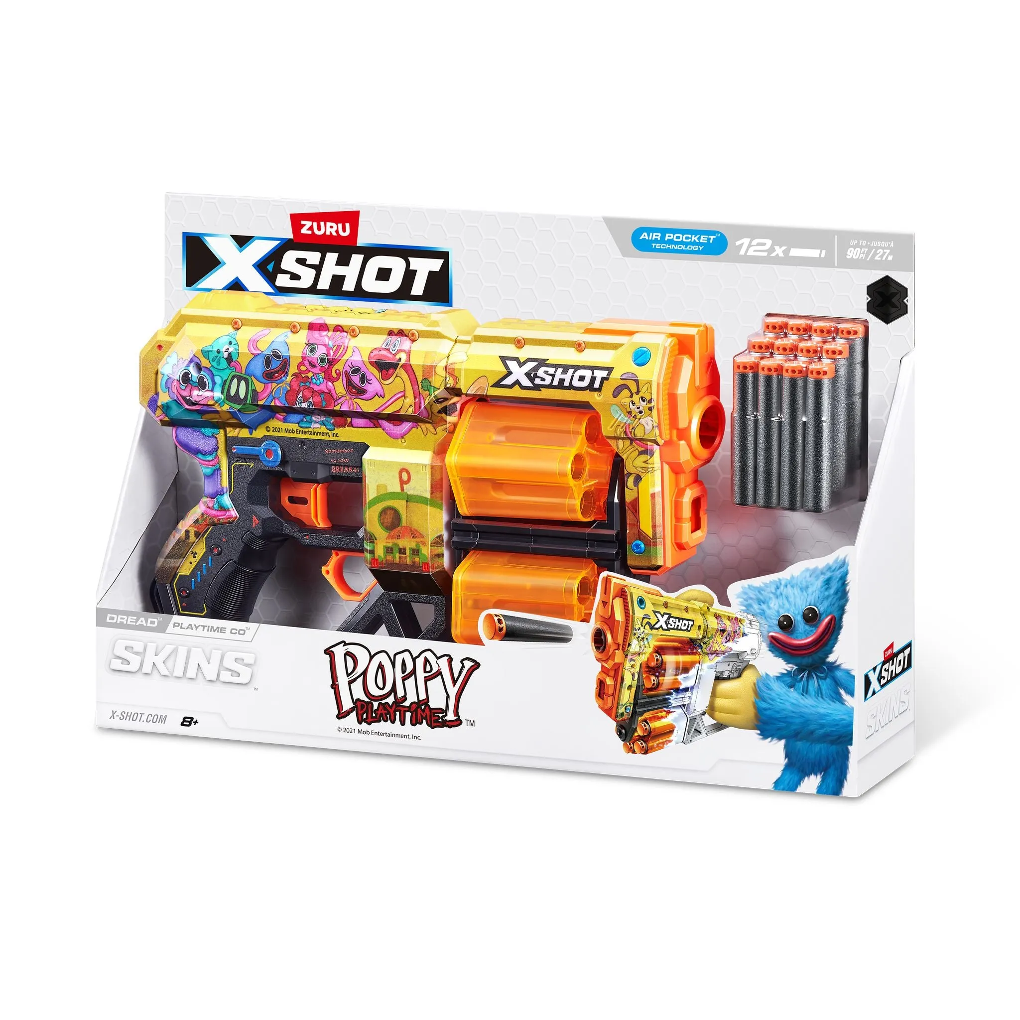 ZURU X Shot Skins Dread Poppy Playtime Assorted Styles