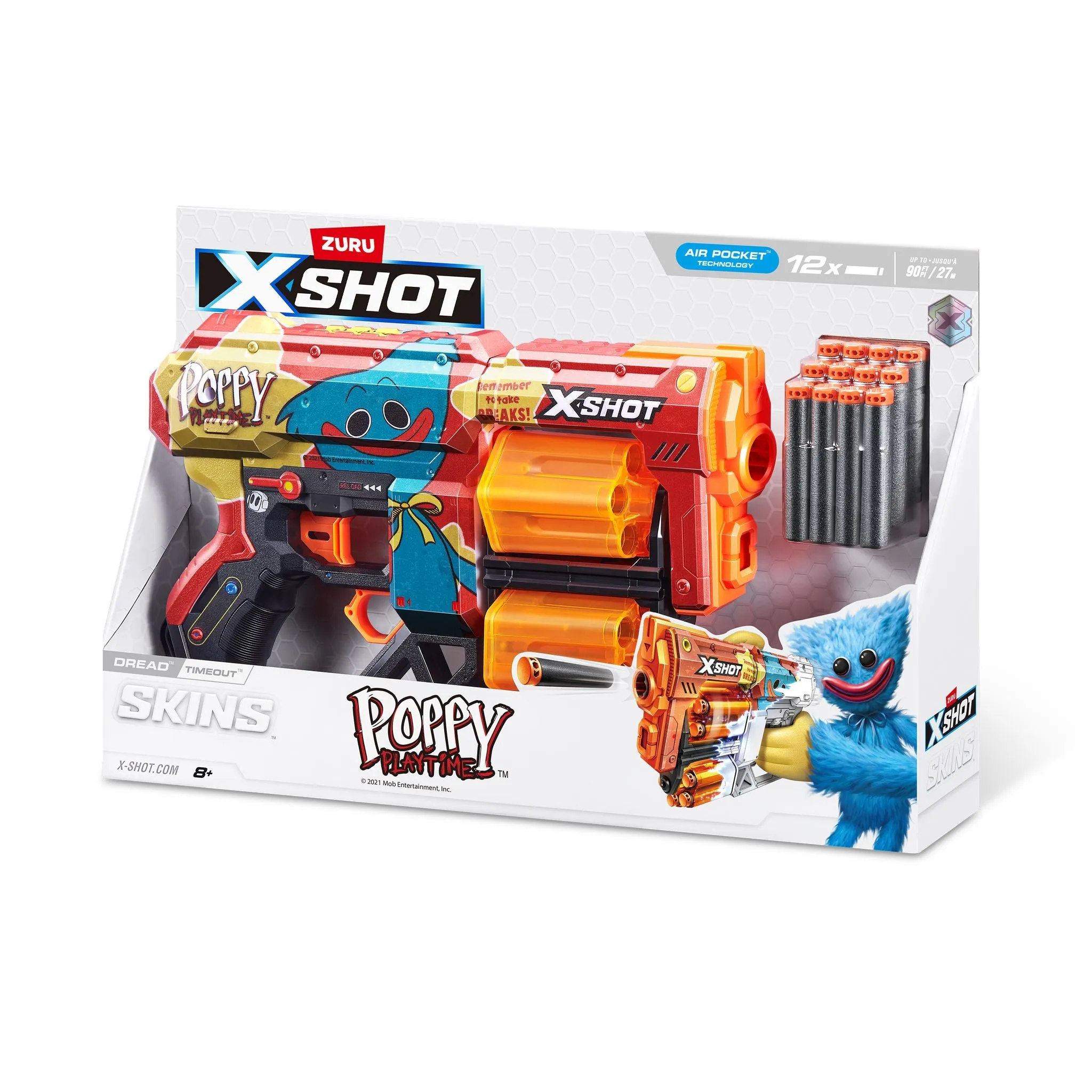 ZURU X Shot Skins Dread Poppy Playtime Assorted Styles