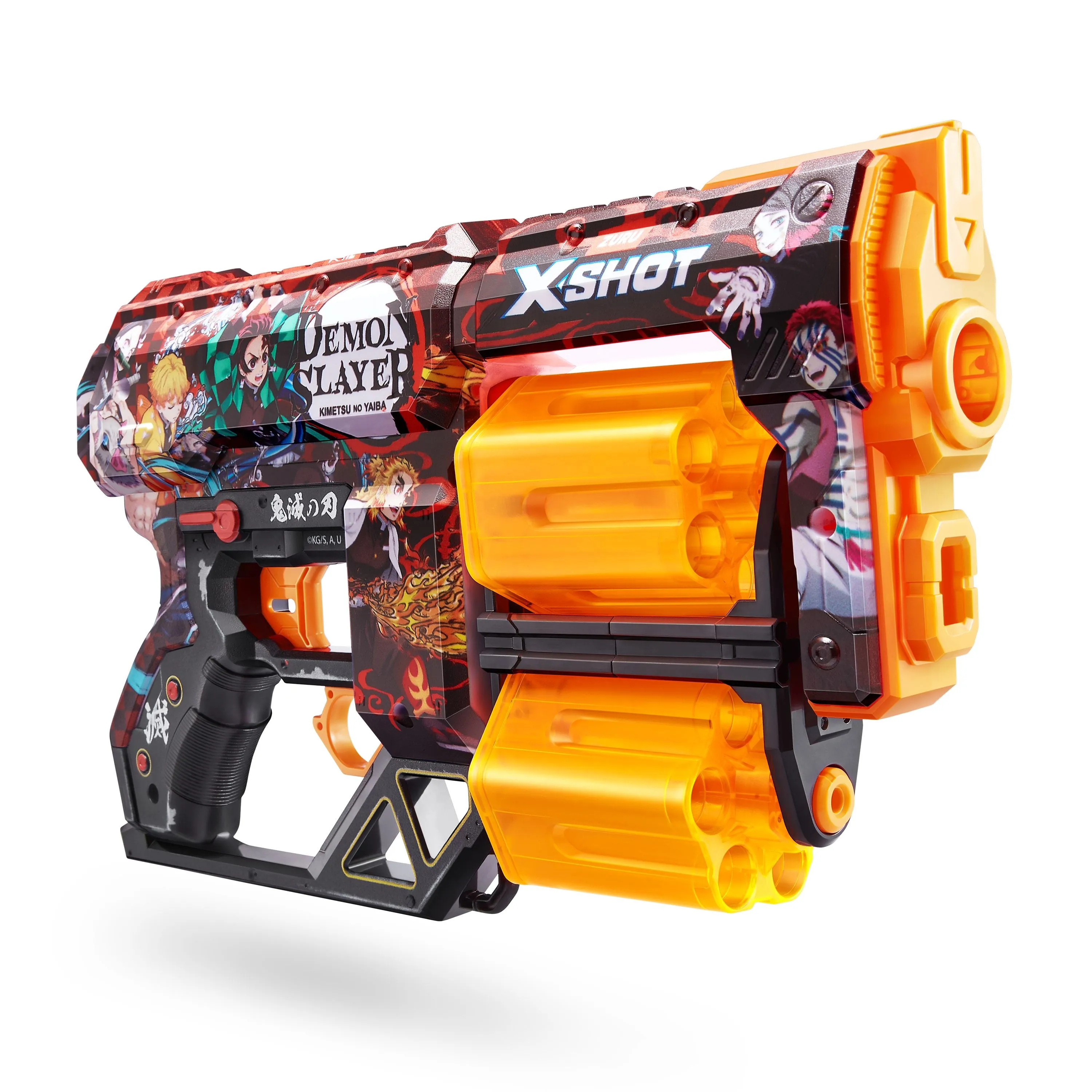 ZURU X Shot Skins Dread With 12 Darts Demon Slayer