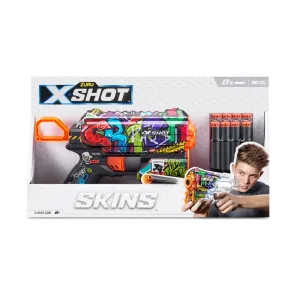 ZURU X Shot Skins Flux Dart Blaster Graffiti