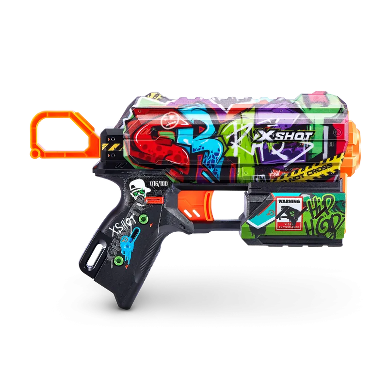 ZURU X Shot Skins Flux Dart Blaster Graffiti