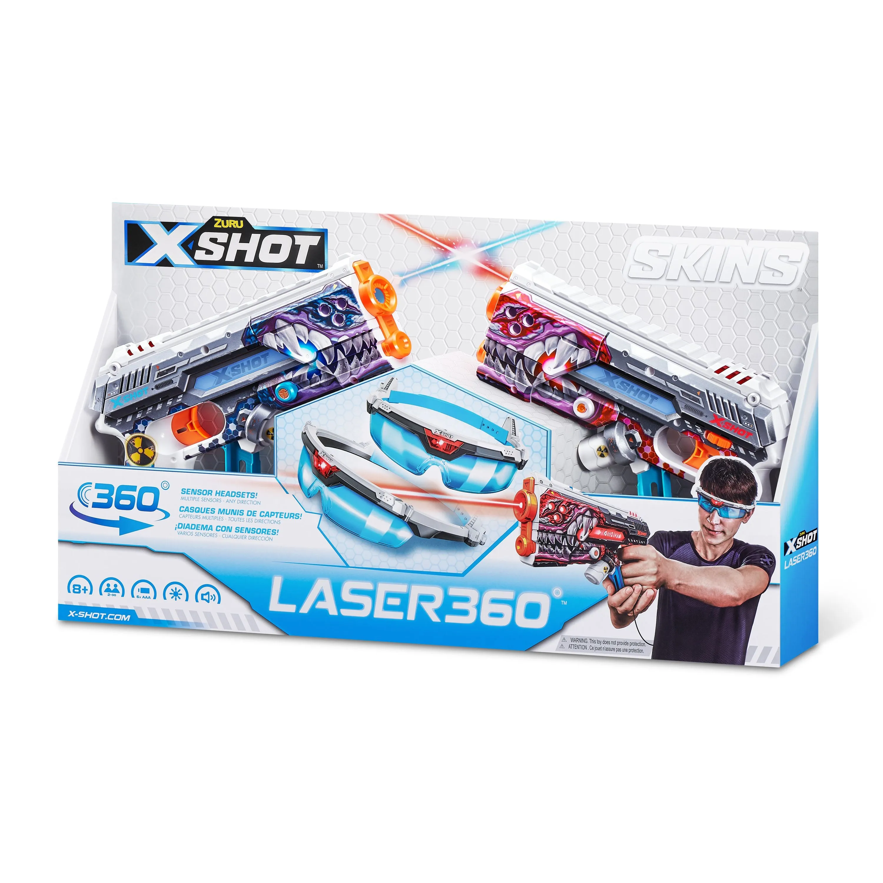 ZURU X Shot Skins Laser 360