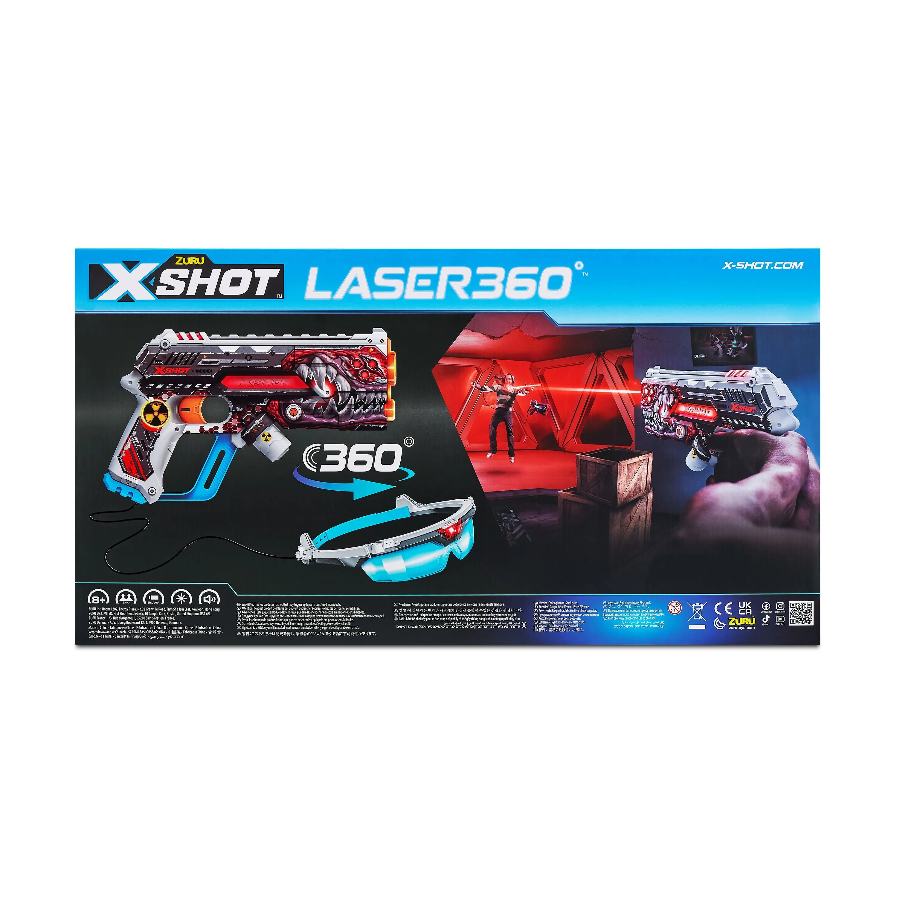 ZURU X Shot Skins Laser 360