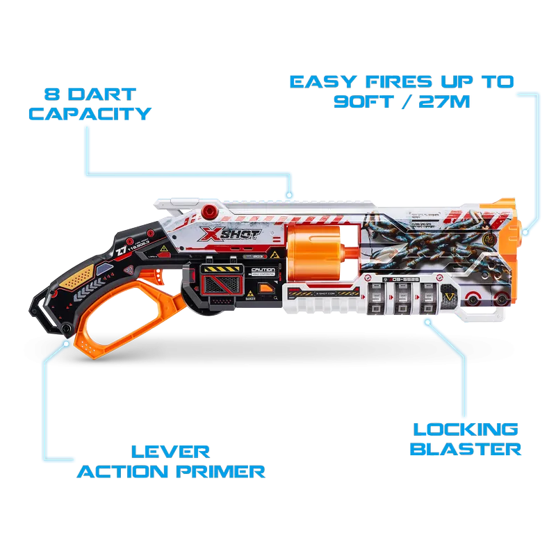 ZURU X Shot Skins Lock Blaster