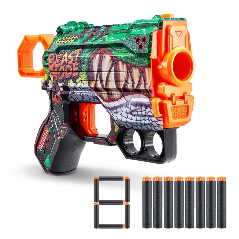 ZURU X Shot Skins Menace Dart Blaster Beast Out