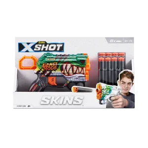 ZURU X Shot Skins Menace Dart Blaster Beast Out
