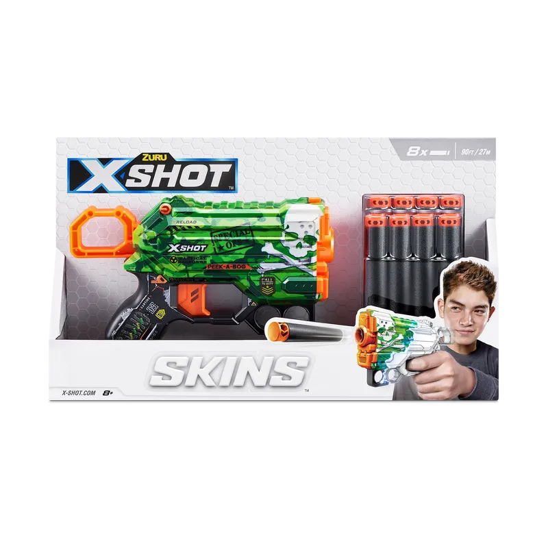 ZURU X Shot Skins Menace Dart Blaster Camo