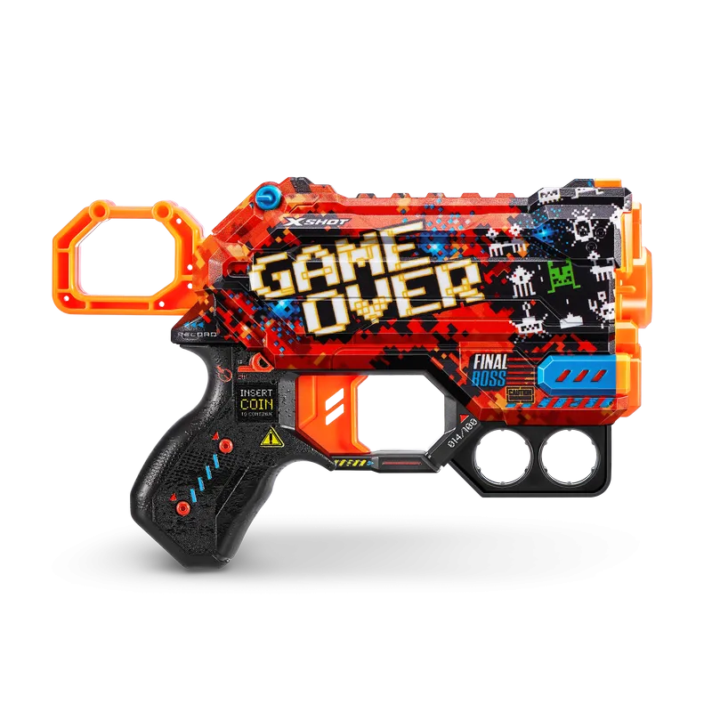 ZURU X Shot Skins Menace Dart Blaster Game Over