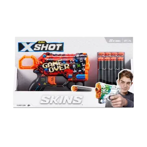 ZURU X Shot Skins Menace Dart Blaster Game Over
