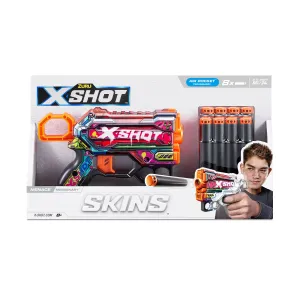 ZURU X Shot Skins Menace Dart Blaster Mercenary