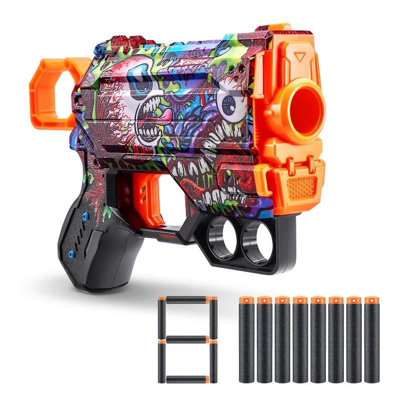 ZURU X Shot Skins Menace Dart Blaster Scream