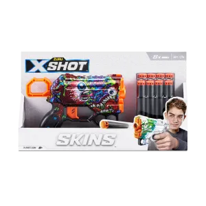 ZURU X Shot Skins Menace Dart Blaster Scream