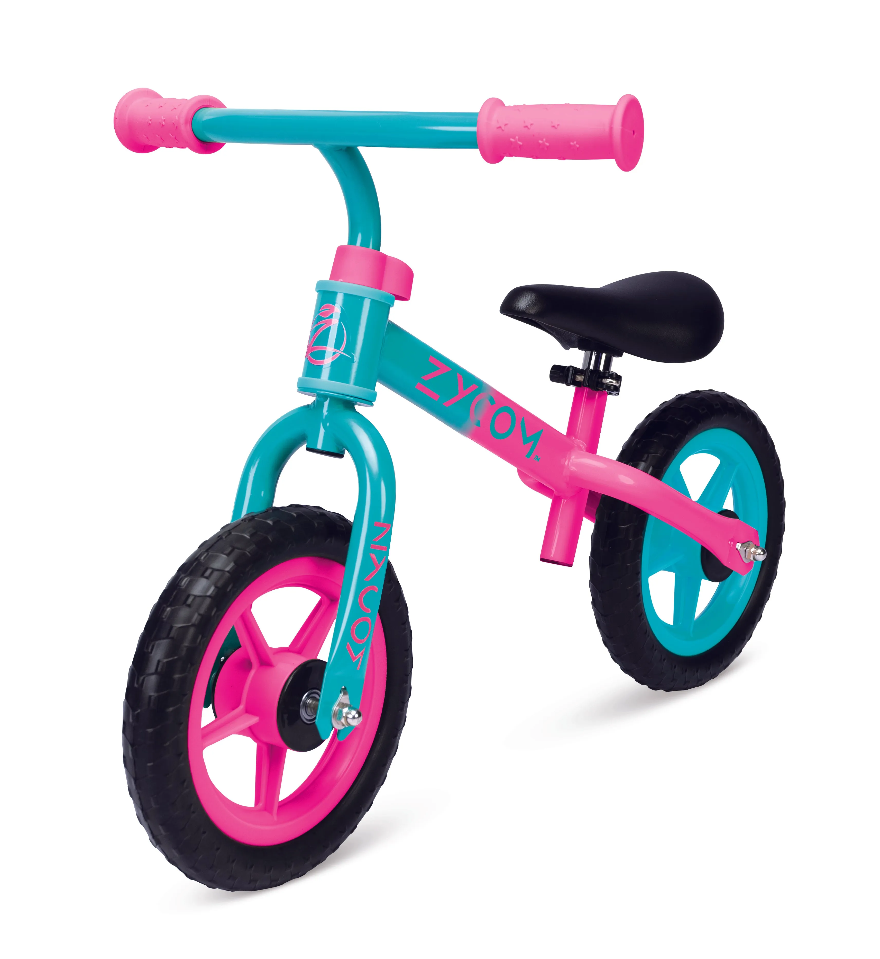 Zycom Zbike Balance Bike With Helmet Teal/Pink