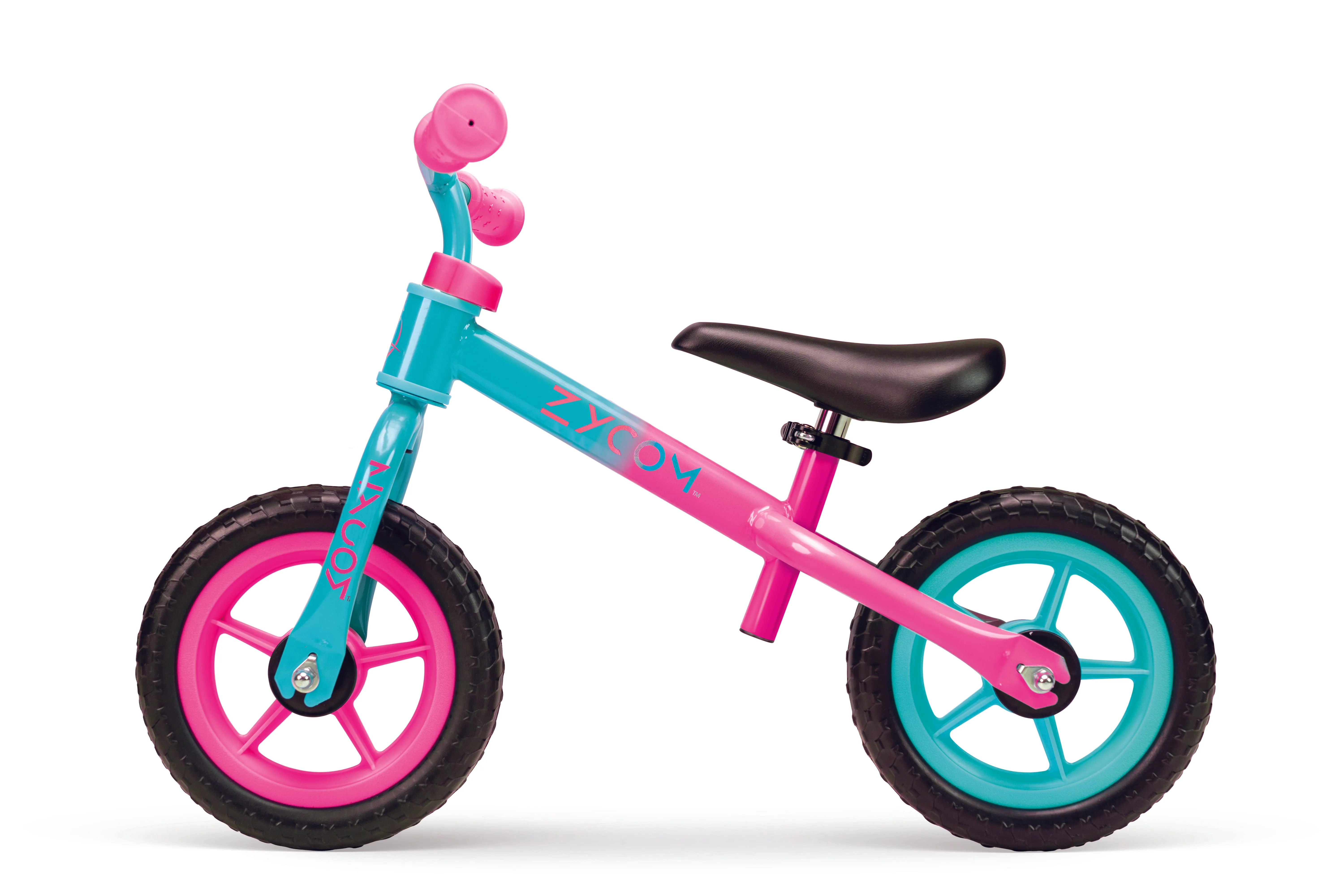 Zycom Zbike Balance Bike With Helmet Teal/Pink